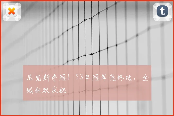 尼克斯夺冠!53年冠军荒终结,全城狂欢庆祝